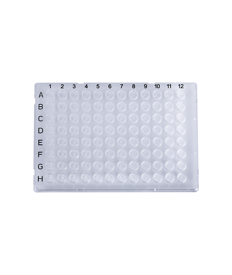 PCR20-C-96-FS-BC Placa de PCR de faldón completo de 96 pocillos transparente de 0,2 ml