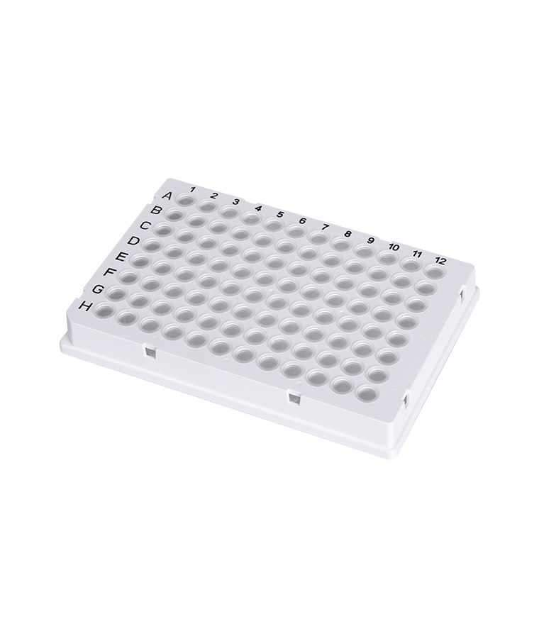 PCR20-C-96-FS-BR Placa de PCR de faldón completo de 96 pocillos transparente de 0,2 ml para Biorad