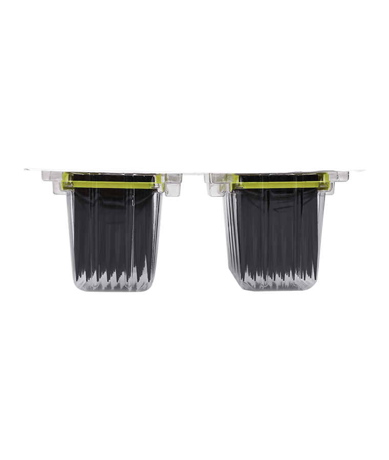 Puntas conductoras estériles filtradas robóticas de 1000 ul, paquete de doble estante compatible con Tecan